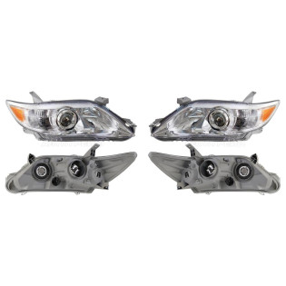 Фары Тойота Камри Toyota Camry V40 (2009-2011) комплект 2 штуки левая и правая SAT высокое качество