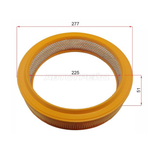Фильтр воздушный AUDI 80/90/100 1,3/1,8 -90/VW GOLF/JETTA/PASSAT/POLO 1,0/1,3 -92/ SAT