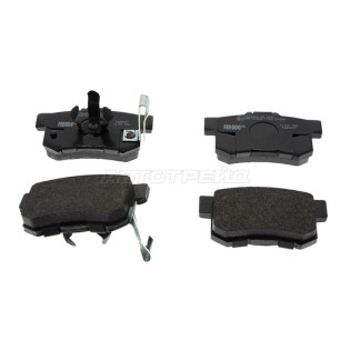 Колодки тормозные зад HONDA ACCORD CU#/CR-V RD4/8 (с крепежом в поршень суппорта) FERODO