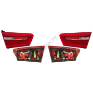 Фонари задние Ауди А6 Audi A6 C11 (2011-) комплект 2 штуки левый и правый SAT высокое качество