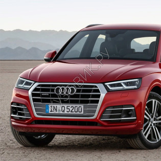 Передний бампер левый в цвет кузова Audi Q5 FY (2017-)