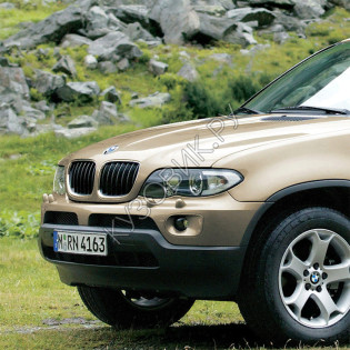 Бампер передний в цвет кузова BMW X5 E53 (2004-) рестайлинг