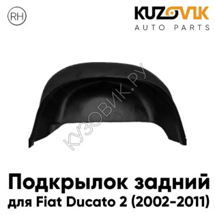Подкрылок задний правый Fiat Ducato (2002-2011) KUZOVIK