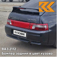 Бампер задний в цвет кузова ВАЗ 2112 665 - Космос - Черный