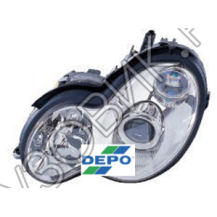 Тюнинг-фары (комплект) Mercedes W203 (2000-2002) DEPO